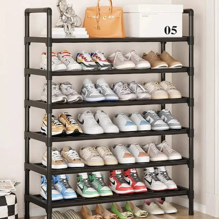Multi-Layer Metal Shoe Rack