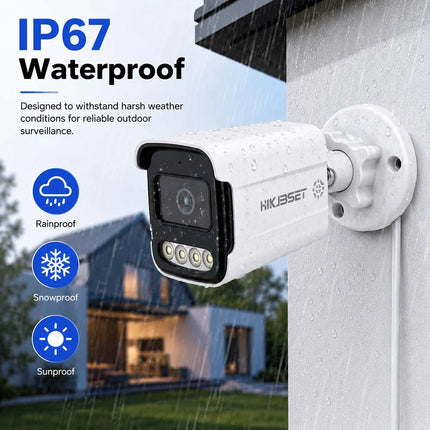 4K PoE IP Security Camera