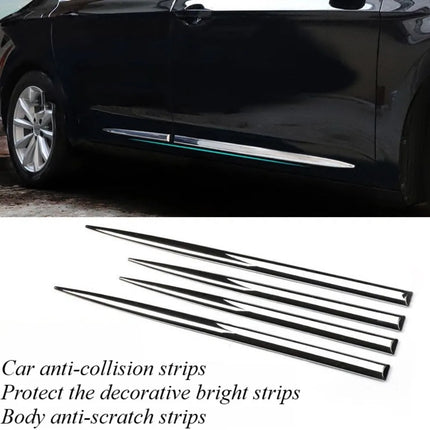 Black Car Door Edge Protector Strip