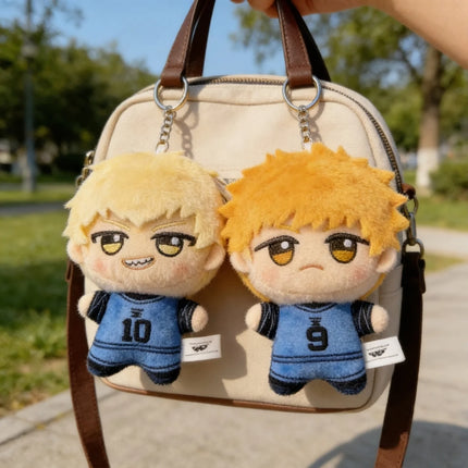 Blue Lock Anime Plush Keychain – 10 cm