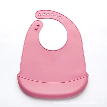 Baby Silicone Bib with Pocket
