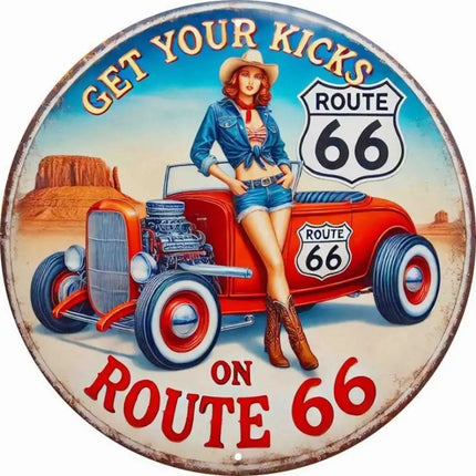 Antique Route Outdoor Wall Decor