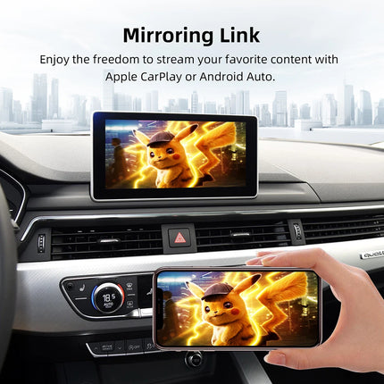 Wireless CarPlay Interface for Audi