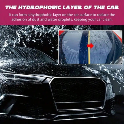 Pink Foam Car Wash Soap