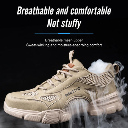 Men Steel Toe Safety Sneakers