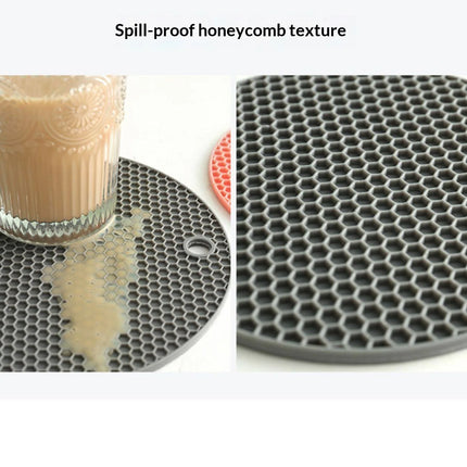 Honeycomb Silicone Trivet Mat