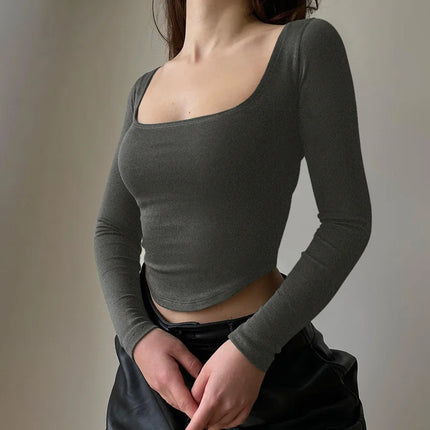 Women’s Square Neck Crop Top