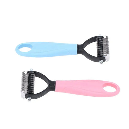 2-in-1 Pet Deshedding Brush