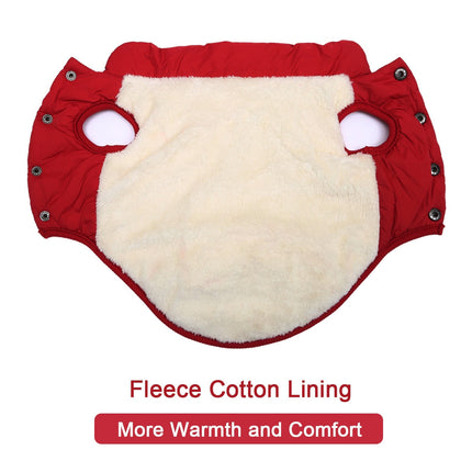 NBNEOBA Winter Pet Coat Clothes for Dogs