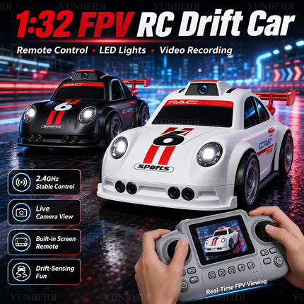 1:32 C6 RC Drift Car with HD Camera