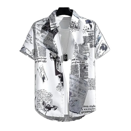 Men’s Short-Sleeve Printed Shirt
