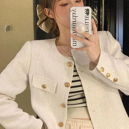 Women's Wool Tweed Jacket