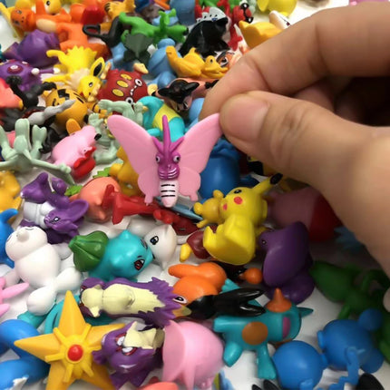 Mini Anime Action Figure Set