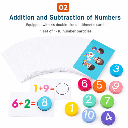 Early Learning Math Number Matching and Counting Game for Kids