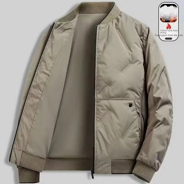 Men’s Warm Cotton Baseball Jacket