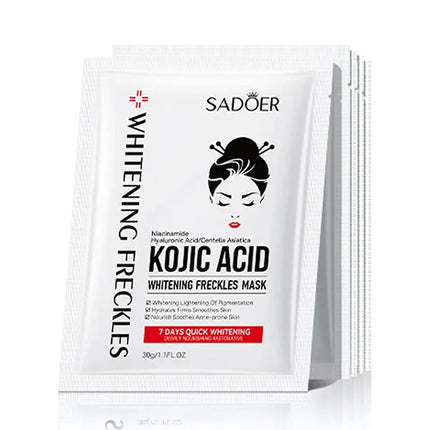 Kojic Acid Hydrating Face Masks