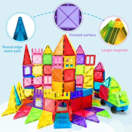 Magnetic Building Blocks Educational Construction Set for Kids