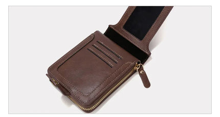 Vintage Trifold PU Wallet