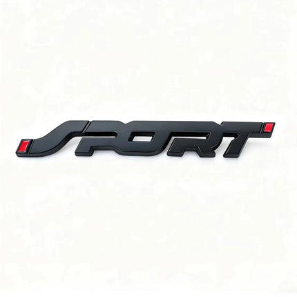 3D Chrome Car Emblem Sticker