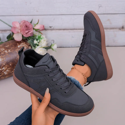 Women's Black Casual Sneakers