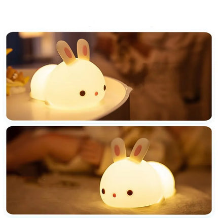 RGB Silicone Bunny Night Light