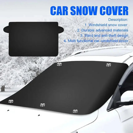 Magnetic Windshield Snow Cover
