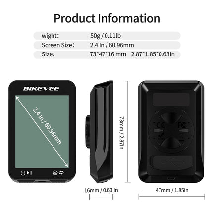 Wireless GPS Bike Computer
