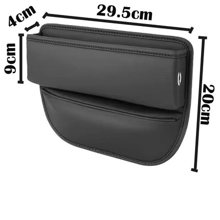 Leather Car Seat Gap Organizer