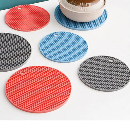 Honeycomb Silicone Trivet Mat