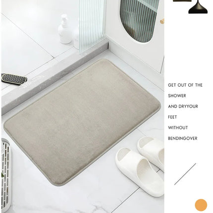 3-Piece Bathroom Floor Mat Set