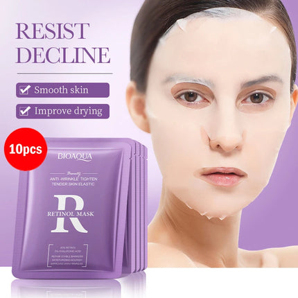 Snail Hyaluronic Acid Retinol Face Masks
