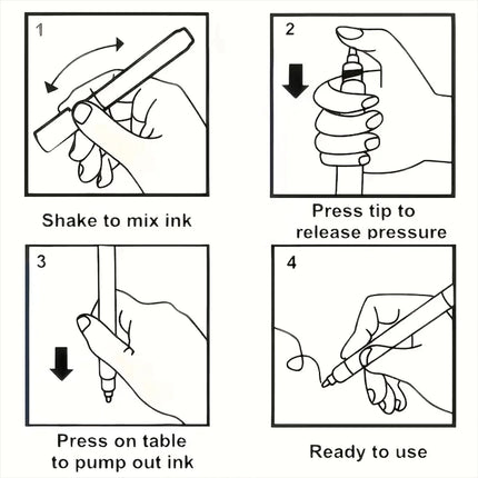 Metal Touch-Up Paint Pen