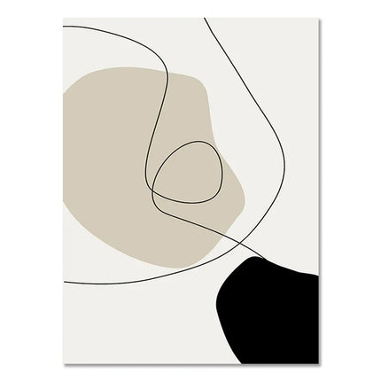Abstract Boho Geometric Wall Art