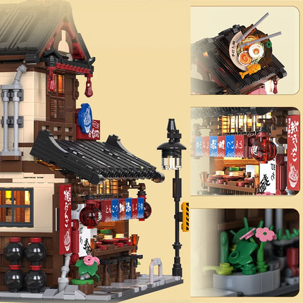 Japanese Ramen Shop Building Block Set