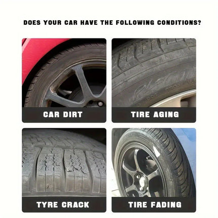 Car Tire Shine & Protection Wax