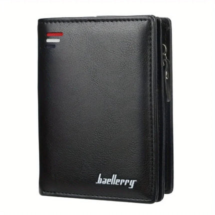 PU Leather Zipper Wallet