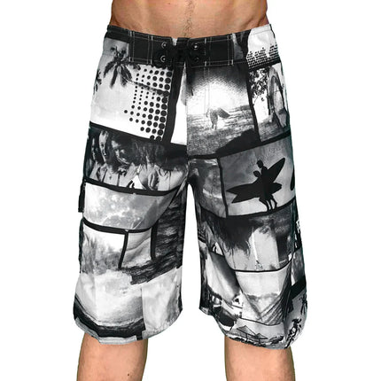 Men's Printed Beach Shorts
