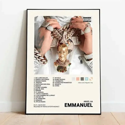 Latin Pop Music Poster