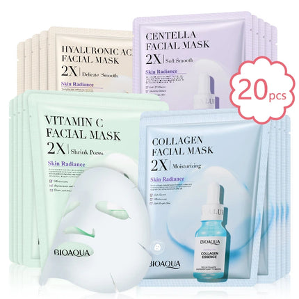 Centella Collagen Hydrating Face Masks