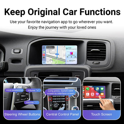 Wireless CarPlay and Android Auto Module
