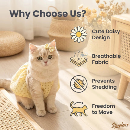 Daisy Jacquard Cat Dress