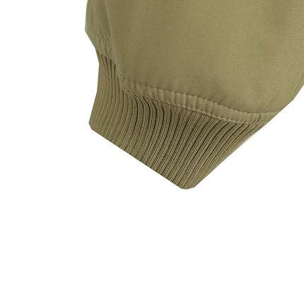 Women's V-Neck Bomber Jacket