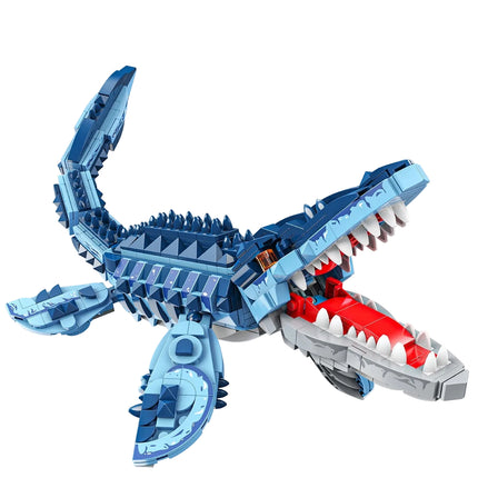 Mosasaurus Dinosaur Building Block Set