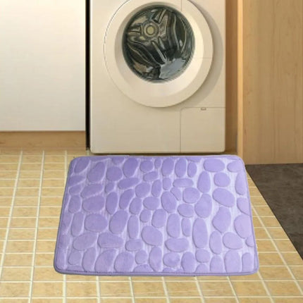 Cobblestone Embossed Bath Mat