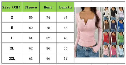 Women's Slim-Fit Lace Button Top