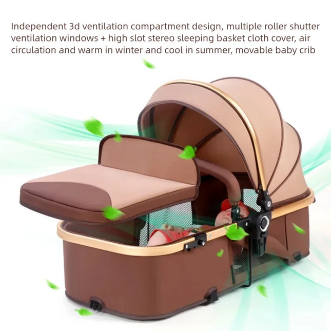3-in-1 Baby Travel System with Base