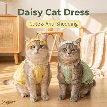 Daisy Jacquard Cat Dress