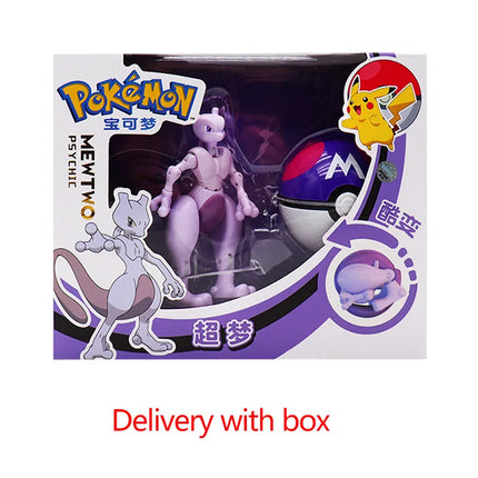 Transforming Pokeball Figure Toy