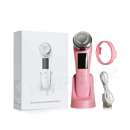 RF EMS Facial Massager