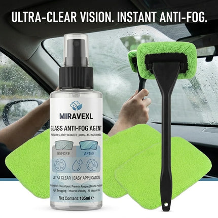 Car Glass Anti-Fog Spray Kit